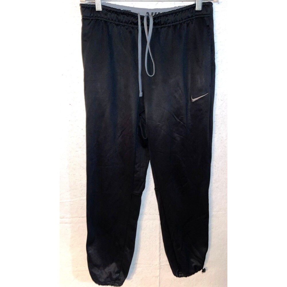 Men's Nike Therma Fit Retro Black Sweat Pants Joggers Men's L Track Running